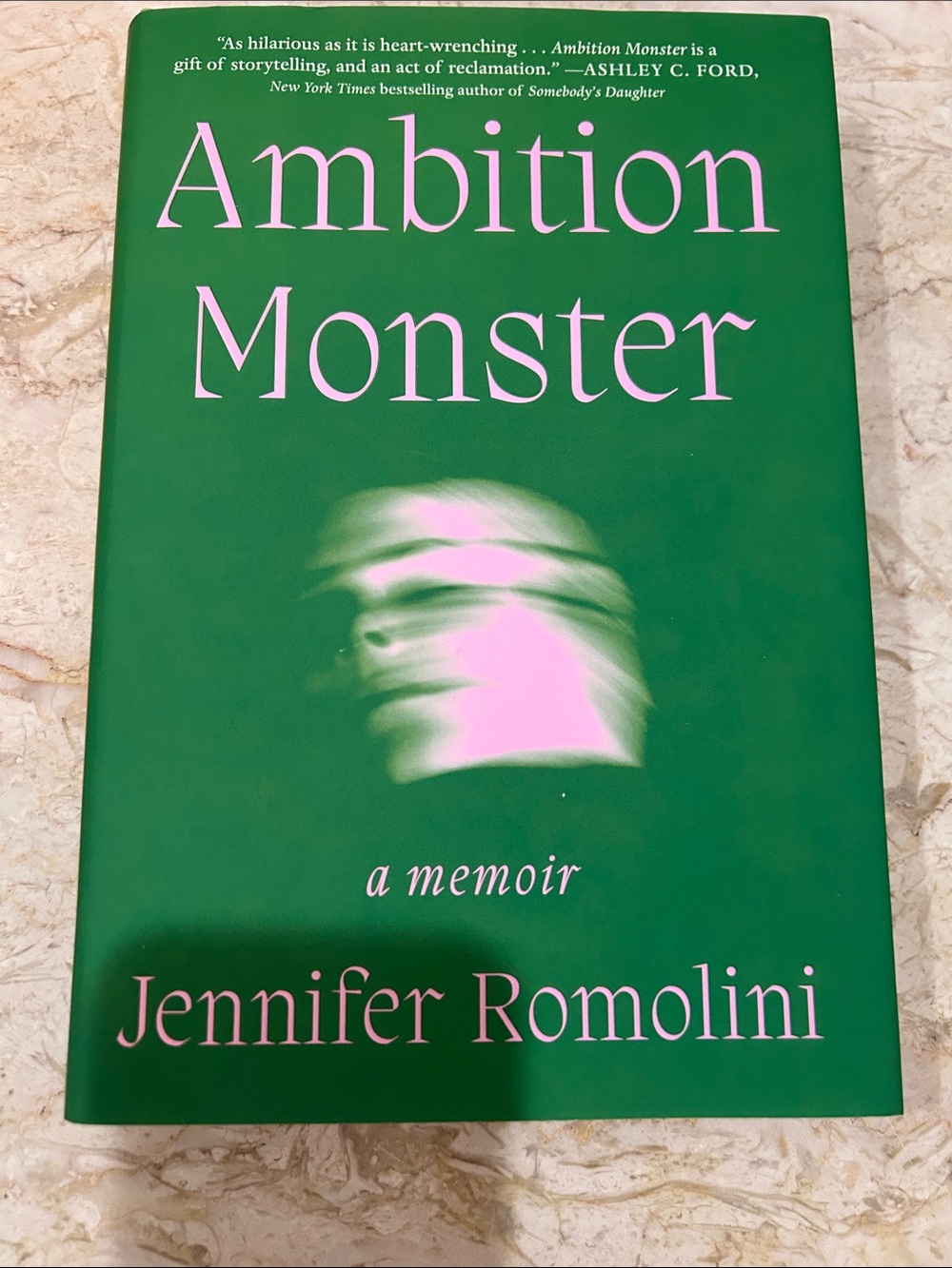 Ambition Monster by Jennifer Romolini - Green & Pink Hardcover